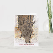 BROWN HORSE INVITATIE (Voorkant)