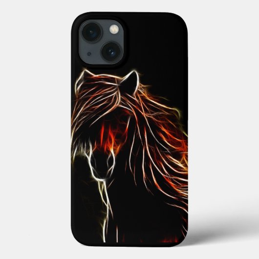 Brown Horse iPhone X Case (Achterkant)