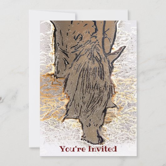 BROWN HORSE KAART (Voorkant)