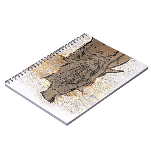 BROWN HORSE NOTITIEBOEK (Linkerzijde)