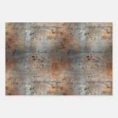 Brown Howdy Cowboy Western Rope Inpakpapier Vel (Voorkant 3)