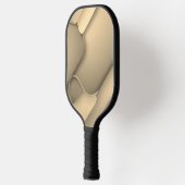 Brown Hues Modern Art Pickleball Paddle (Links)