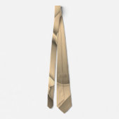 Brown Hues Modern Art Stropdas (Achterkant)