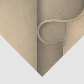 Brown Hues Modern Art Tissuepapier (Detail)