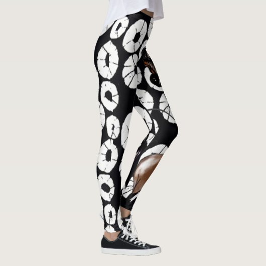 BROWN HUID LEGGINGS (Rechts)