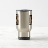 Brown Husky Travel Mug Reisbeker (Center)