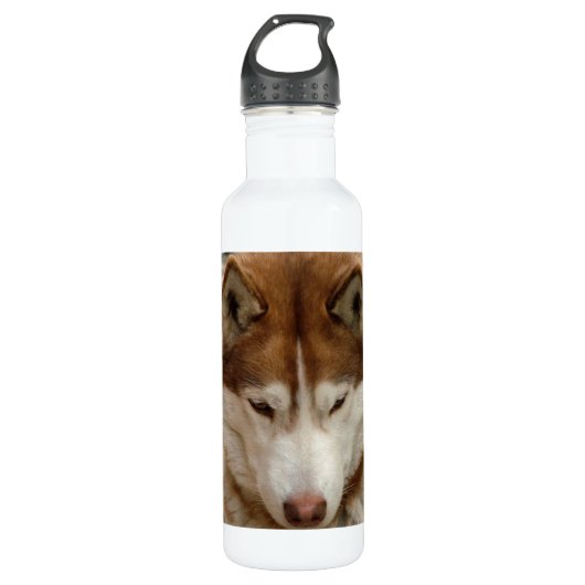 Brown Husky Waterfles (Voorkant)