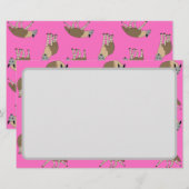 Brown Hyenas Briefpapier (Voorkant / Achterkant)