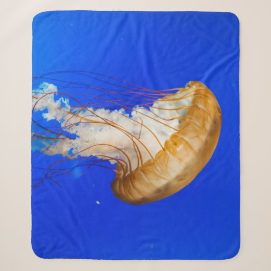 BROWN JELLYFISH SHERPA DEKEN (Voorkant)