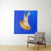 BROWN JELLYFISH WANDKLEED (In Situ (horizontaal))