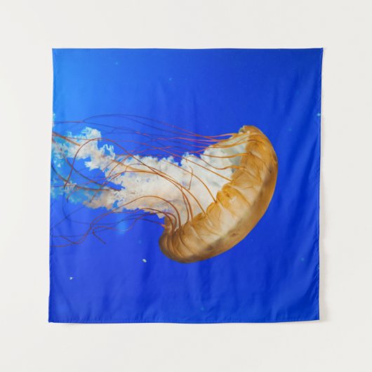 BROWN JELLYFISH WANDKLEED (Voorkant)