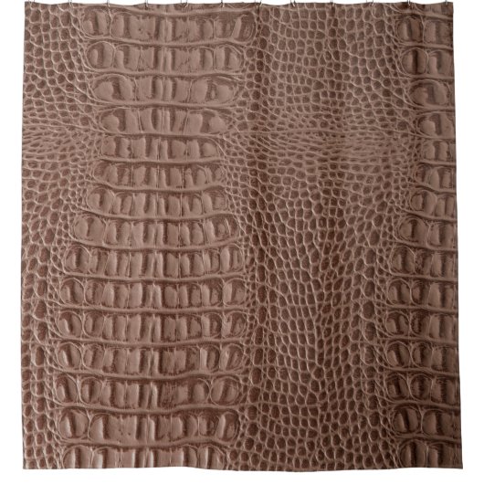 Brown leather texture background close up macroski douchegordijn (Voorkant)