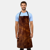 Brown leather textureabstract,art,artificial,backg schort (Gedragen)