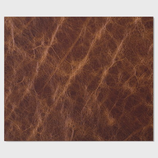Brown leather textureleather,texture,abstract,acce cadeaupapier (Vlak)