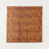 Brown leather woven backgroundleather,brown,backgr wandkleed (Voorkant)