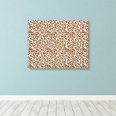 Brown Leopard Animal Print (Insitu (Houten vloer))