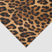 Brown Leopard Animal Print Tissuepapier (Detail)