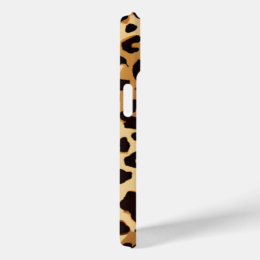 Brown Leopard Print Case-Mate iPhone Case (Achterkant / Rechts)