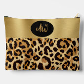 Brown Leopard Print Etui (Achterkant)