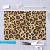 Brown Leopard Print Tissuepapier (Craft)