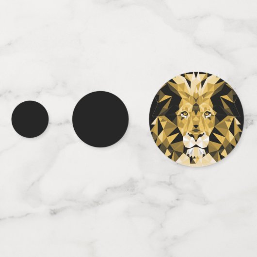 Brown Lion Confetti (Achterkanten)