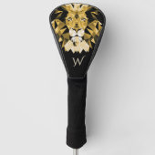 Brown Lion Golfheadcover (Voorkant)