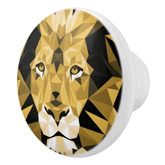 Brown Lion Keramische Knop (Rechts)