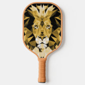 Brown Lion Pickleball Paddle (Achterkant)