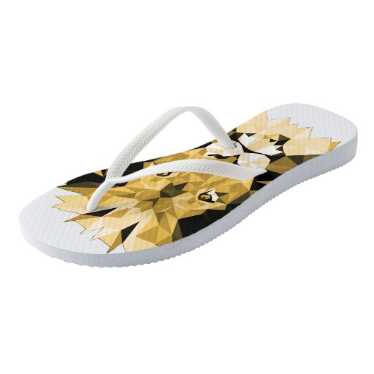 Brown Lion Teenslippers (Schuin)