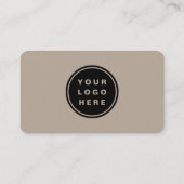 Brown Logo Visitekaartje (Achterkant)