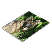 Brown Long Hazard German Shepherd 1 Notitieboek (Linkerzijde)