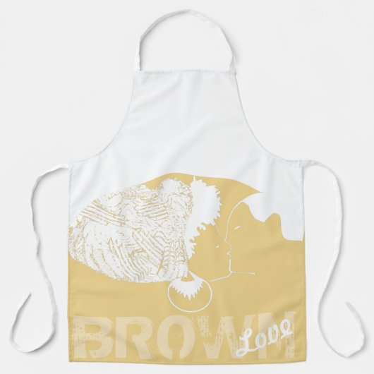 BROWN LOS SCHORT (Voorkant)