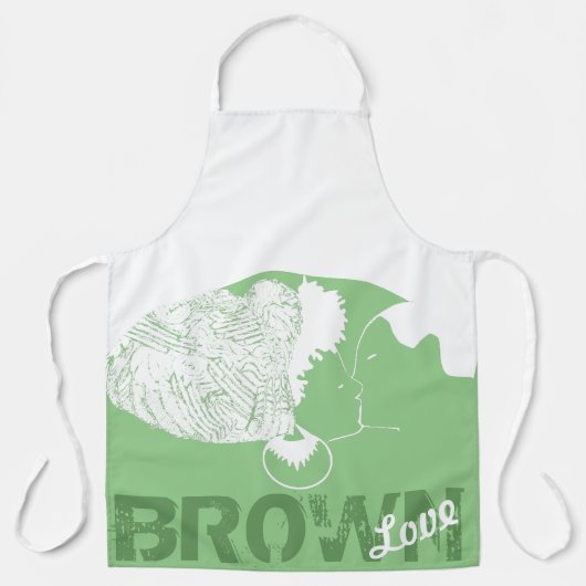 BROWN LOS SCHORT (Voorkant)