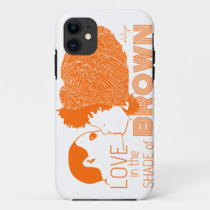 BROWN LOVE in SINAASAPPEL iPhone 11 Hoesje