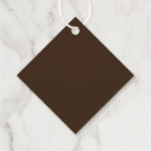 Brown Love is Brewing Wedding Bedankjes Labels (Achterkant)