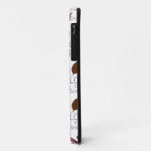 BROWN LOVE PAARS & PINK Case-Mate iPhone CASE (Achterkant/links)