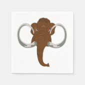 Brown Mammoth Napkins Servet (Voorkant)