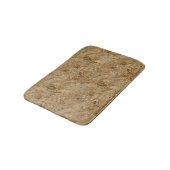 Brown Marble Fossil Kijk Badmat (Gekanteld)