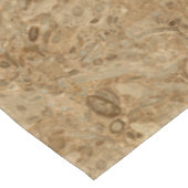 Brown Marble Fossil Kijk Tafelkleed (Gekanteld)