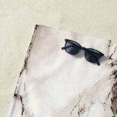 Brown Marble Kijk Strandlaken (In situ)