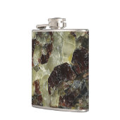 Brown Marbling Quartz Heupfles (Links)