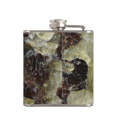 Brown Marbling Quartz Heupfles (Achterkant)