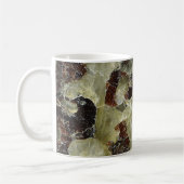 Brown Marbling Quartz Koffiemok (Links)