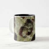 Brown Marbling Quartz Tweekleurige Koffiemok (Voorkant links)