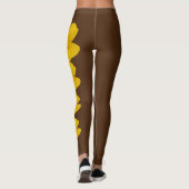 Brown Maryland Black Eyed Susan State Leggings (Achterkant)