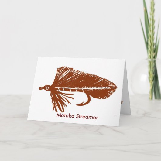 Brown Matuka-kaart Kaart (Voorkant)
