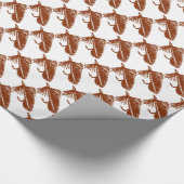 "Brown Matuka Streamer"-forel voor gevechtspapier Cadeaupapier (Hoek)