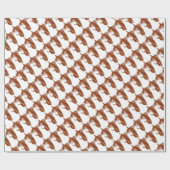 "Brown Matuka Streamer"-forel voor gevechtspapier Cadeaupapier (Vlak)