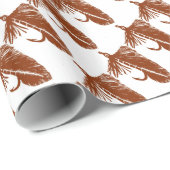 "Brown Matuka Streamer"-forel voor gevechtspapier Cadeaupapier (Rol Hoek)