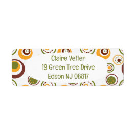 Brown MCM Jawbreakers Etiket